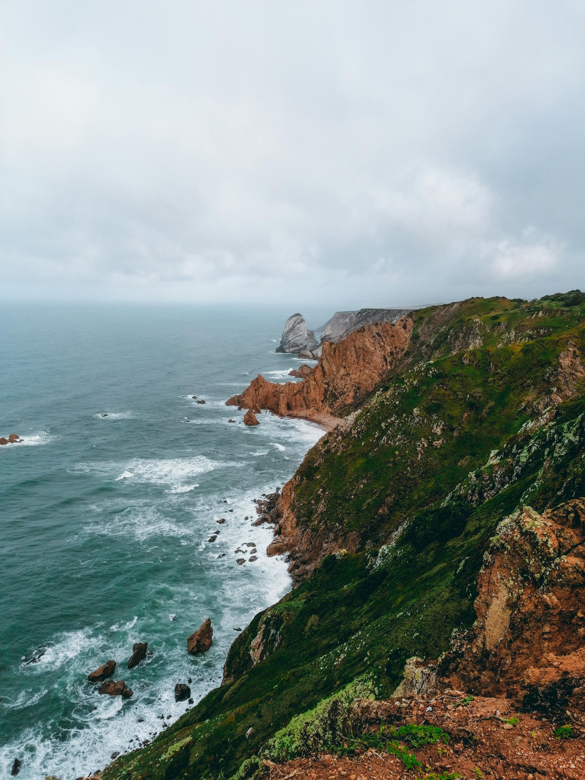 Atlantic cliffs at Cabo da Roca